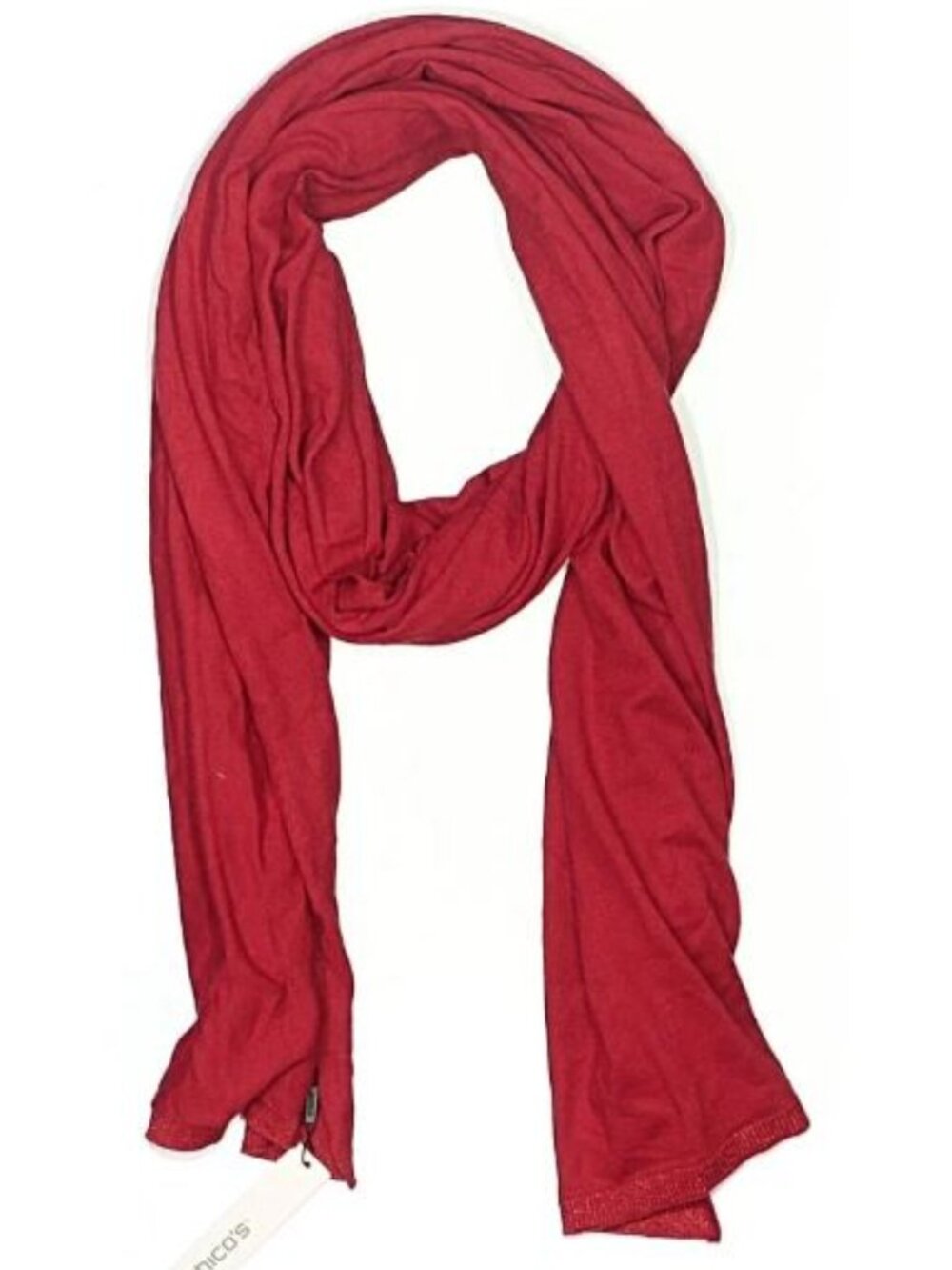 Chico's Red Carmine Travel Wrap with a Hint of Cashmere